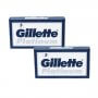10 Gillette Double Edge Platinum Safety Razor Blades 