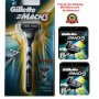 17 Gillette Mach3 8*2 Cartridges Blades Refill Shaver Razors Handle Fit M3 Turbo 