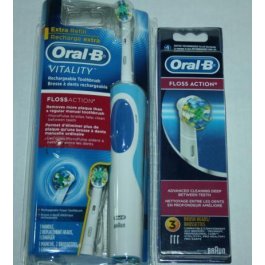 Skjult høflighed drikke BRAUN ORAL B Vitality Floss Action Rechargeable Toothbrush Heads