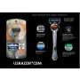 Gillette FUSION Proglide Silver Touch FLEX BALL Manual Razor FlexBall handle